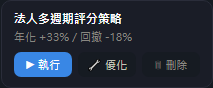 已儲存策略卡片範例